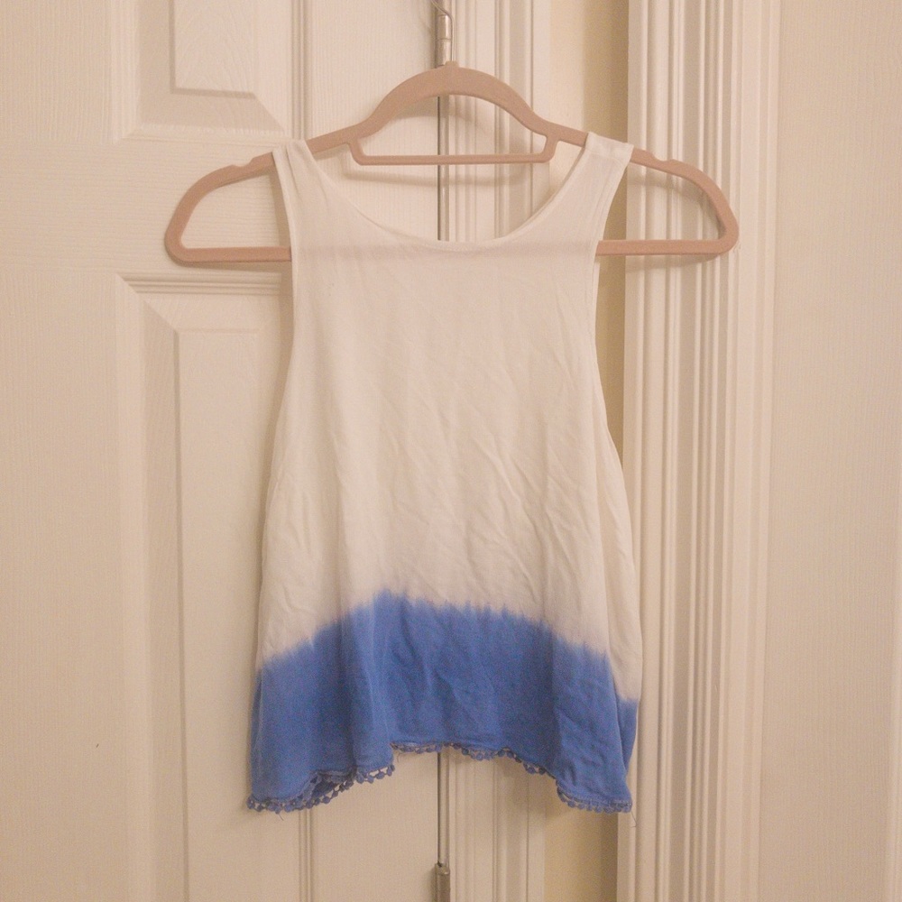 Tie dye crop top